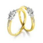 Diamantový zásnubný prsteň Zenith z kolekcie Dream rings zo žltého zlata s diamantom 0,19ct, 14k
