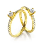 Diamantový zásnubný prsteň Prestige z kolekcie Dream rings zo žltého zlata s diamantom 0,15ct, 14k