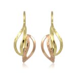 Náušnice Leaf Duo elegance