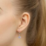 Diamantové náušnuce Enchantia s tanzanitom
