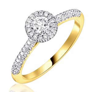 LAB diamantový zásnubný prsteň Chloé
