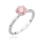 LAB Diamantový prsteň Crystaline