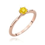LAB Diamantový prsteň Crystaline