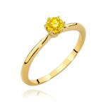 LAB Diamantový prsteň Crystaline