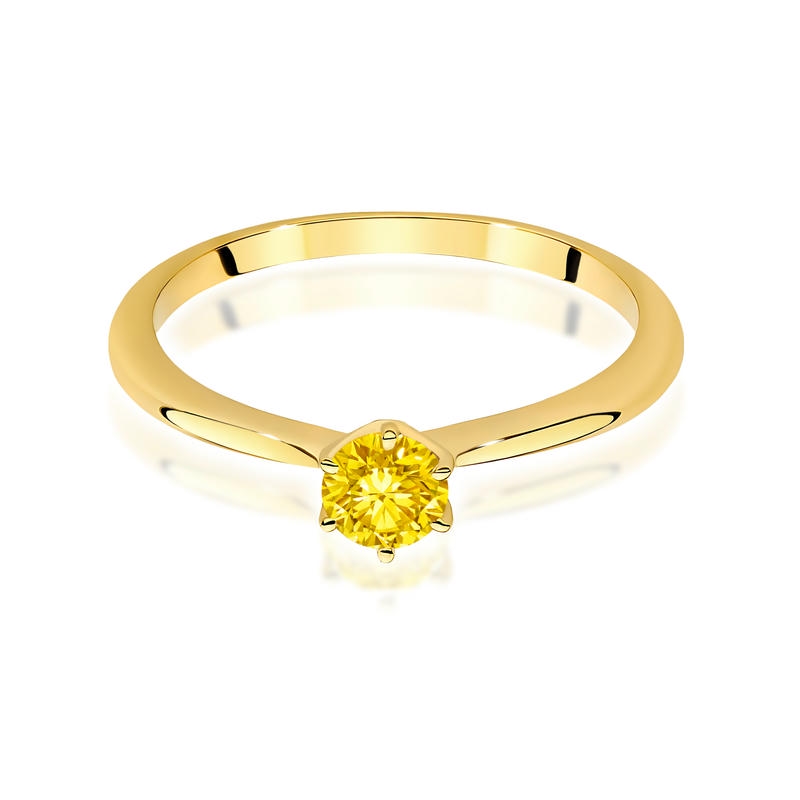 LAB Diamantový prsteň Crystaline