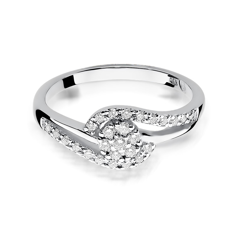 Diamantový prsteň Glittera